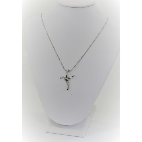 Necklace White Gold and Diamonds