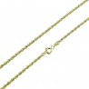 corde laser unisexe en or jaune C1915G