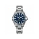 Tag Heuer Aquaracer automatic watch in steel with blue dial
