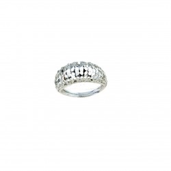 women's openwork ring in white gold A2374B
