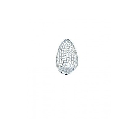 white gold openwork women's ring A2375B