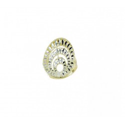 women's openwork ring in yellow gold A2378BG