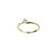 anello solitario modello valentino in oro giallo 18 kt A2407G