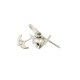 pendant faith hope and charity in 18kt white gold C1292B