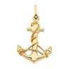 ancre avec cordon en or jaune 18 carats C1433G