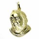 Padre Pio pendant printed in yellow gold C1638G