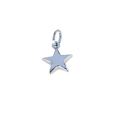 box star pendant in 18kt white gold C1276B