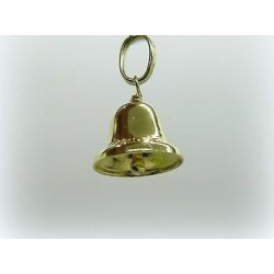 bell pendant in 18kt yellow gold C1242G