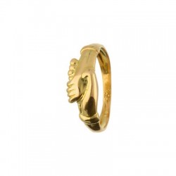 anello santa Rita in oro giallo 18 kt A1991G