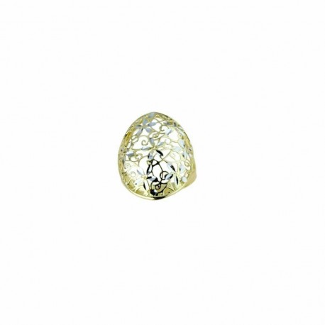 women's openwork ring in yellow gold A2379BG