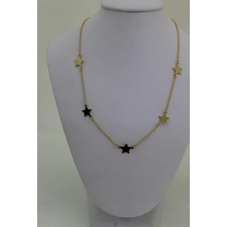 Necklace gold Star