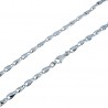 Empty chain 50/60 cm long shiny flat link C1781B