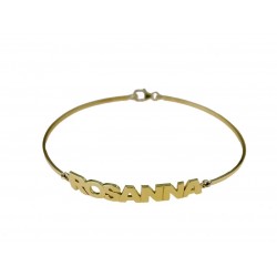 rigid bracelet with name B2800