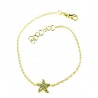 bracciale stella marina pavè BR02953G