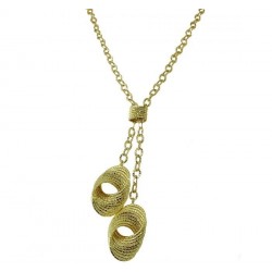 Necklace with ball pendants C3146G