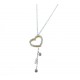 Chain with heart pendant G2855BR