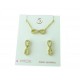 Set with infinity and cubic zirconia pave P2879G
