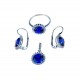 Parure earrings with leverback hook P2897B
