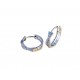 Earrings with cubic zirconia C2678B