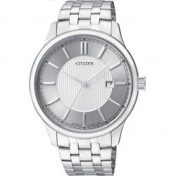 Citizen Quartz Bracelet de montre pour homme en acier inoxydable BI1050-56A