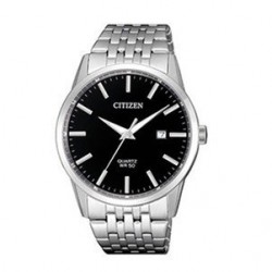 Citizen Men's Watch Black Dial Quartz Stainless Steel BI5000-87E