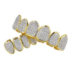 Dentures Rapper America Plated yellow gold 18 kt