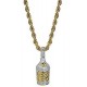 necklace with champagne bottle rapper mamy jo