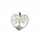Tree of life pendant in the heart C2783BG