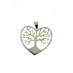 Tree of life pendant in the heart C2783BG