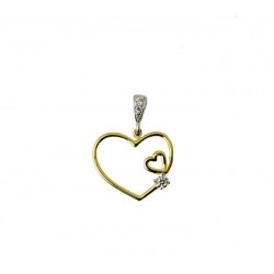 Heart pendant P3213G