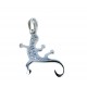 Gecko pendant with cubic zirconia C1402B