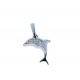 Dolphin pendant with cubic zirconia C1399B