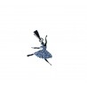 Ciondolo ballerina zirconata P2791B