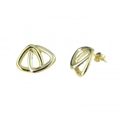 Double triangle earrings O2015BG