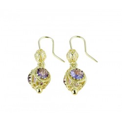 Hook stones earrings O2175G