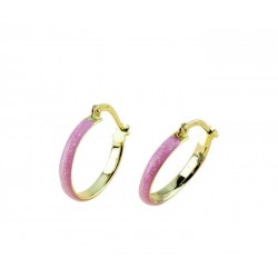 Circles earrings with enamel O2337G