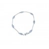 Bracelet with cubic zirconia pave BR1028B
