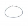 Tennis bracelet with round zircons BR1025B