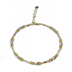 Semi-rigid bracelet of diamond spheres BR3160BG