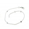 Rolo bracelet with zircons BR2954B