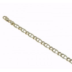 Bracciale catena vuoto traversino BR1239G