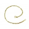 Bracciale con sfere ed elementi tubolari cilindrici diamantati BR3168G