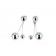 Ball earrings O2216B