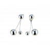 Ball earrings O2216B