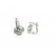 Light point earrings with monachina hook O2101B