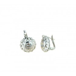 Light point earrings with monachina hook O2102B
