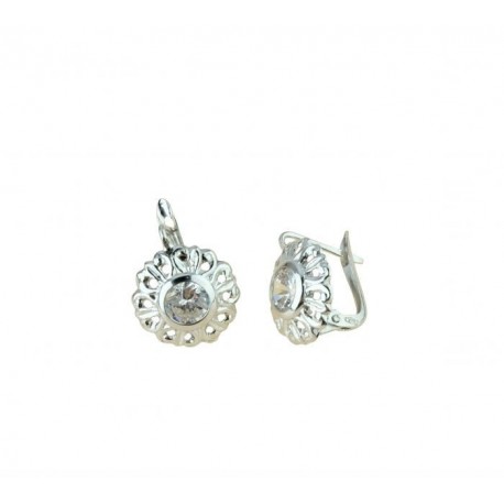 Light point earrings with monachina hook O2102B