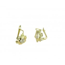 Light point earrings with monachina hook O2104G