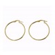 Smooth round barrel earrings O3250G