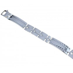 Bracelet avec plaques de boîte à motifs BR865B